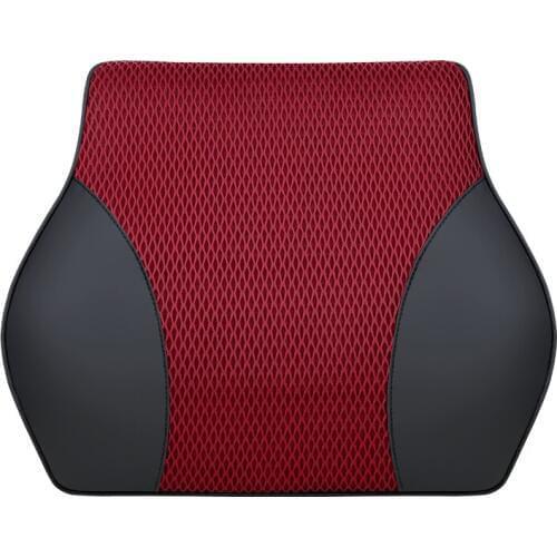 KKYSYELVA Memory Foam Seat Chair Lumbar Back Support Cushion Car Auto Pillows for Office Home interior Accessories