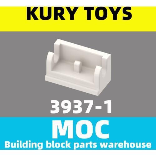 Kury Toys DIY MOC For 3937 Building block parts For Hinge Brick 1 x 2 Base For Locking-Hinge