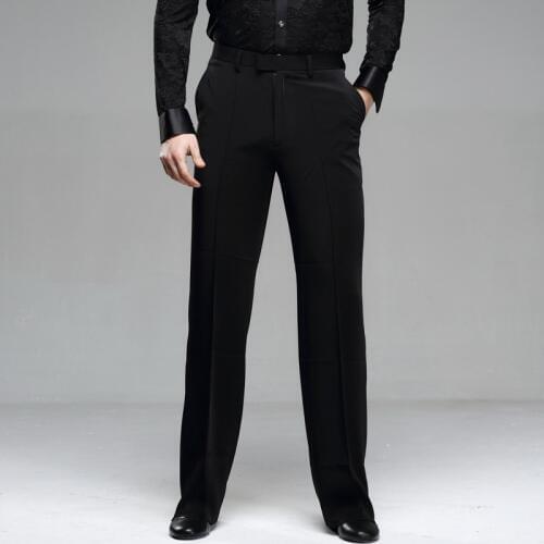 Mens New Square Dance Trousers Male Summer Adult Latin Dance Pants Dance Modern Dance Pants Down B-4251