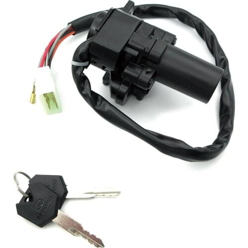 Motorcycle Ignition Switch Lock Key Set For Kawasaki Ninja ZX6R ZX9R ZZR400 ZZR600 1993-2006 ZXR750 ZX7R ZX750 ZX7RR ZXR400 ZX90