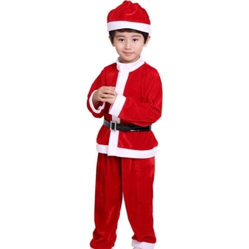 Baby Boy/Girl Christmas Santa Claus Father Christmas Set Costume Toddler New Childrens Girl Year Dress Clothing Suit Suit M2R2
