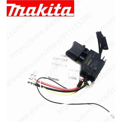 Switch for Makita DHP482 DDF482 632F27-4 DF482D DDF482RME DDF482 DDF482Z DHP482RME DHP482Z DHP482RAE DHP482RFE 650753-7