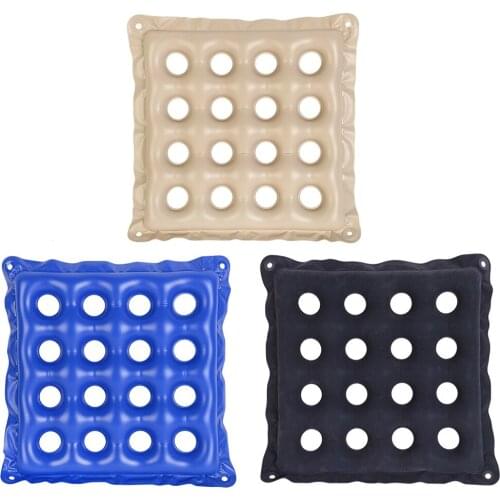 Air Pad Seat Cushion For Relieving Back Sciatica Tailbone Pain Seat Wheelchair Inflatable Elderly Anti Bedsore Chair Mat Pad