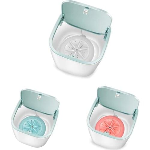 Folding Washing Machine with Ozone Underwear Socks Washing Machine Carry-on Folding Washing Machine