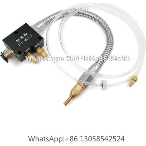 STR-01 Coolant Oil Pipe for CNC Engraving Machine, Mist Coolant Lubrication Spray System for Cooling Sprayer Machine