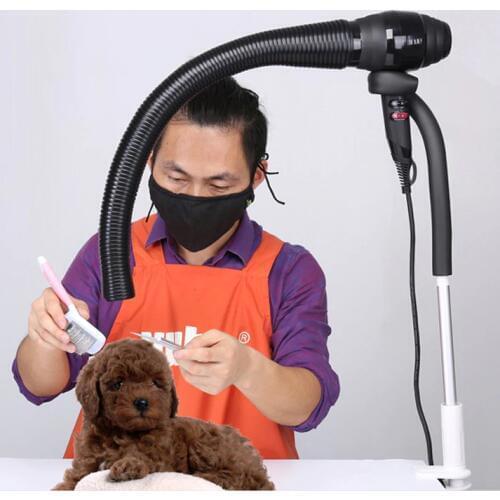 Dogs Grooming Pet Hair Dryer Flexible Adjustable Scaling Hose Bathing Beauty Quick Dry Air Outlet Adjustment Tube