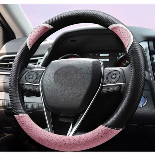 For Toyota rav4 highlander Corolla Camry 38cm diameter universal steering wheel cover breathable and comfortable