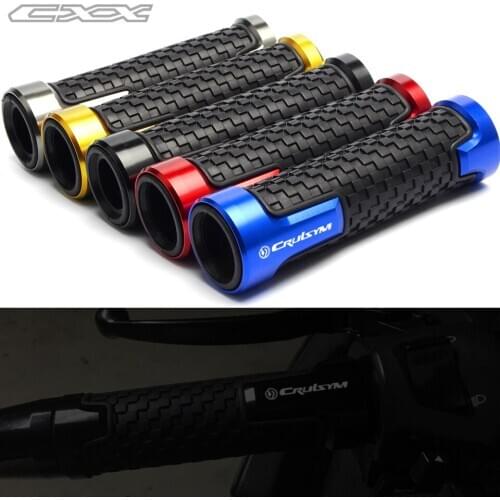 7/8'' 22MM high quality CNC Motorcycle handle grips racing handlebar grip For SYM cruisym 300 CRUISYM300 2017 2018