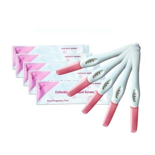 Female Pregnancy Urine Test Strip Ovulation Urine Test Strip LH Tests Strips Kit First Response Ovulation Kits 1/5/10Pcs
