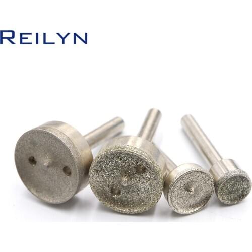 1 pc Emery diamond Grinding burr diamond bit dremel abrasives for jade grinding dremel tools polishing die grinder for dremel