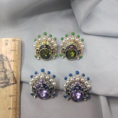 2020 Oorbellen With Qingdao Jewelry Earring Personality Joker Style Restoring Ancient Ways Facebook Pearl Earrings Female D53