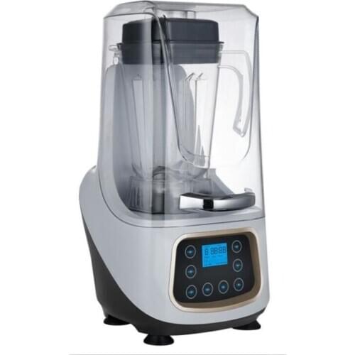 Jinda JD-2005D 2 liters noiseproof blender soymilk blender nuts grinder digital touchpad mixer with 6 smart menu screen display