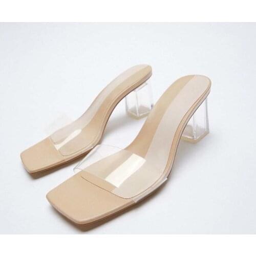 Comfortable Shoes Woman Sandals Black Shoes High Heels Shallow Mouth Womens Beige High Heels Women Sandals 2021 Hot Sale New