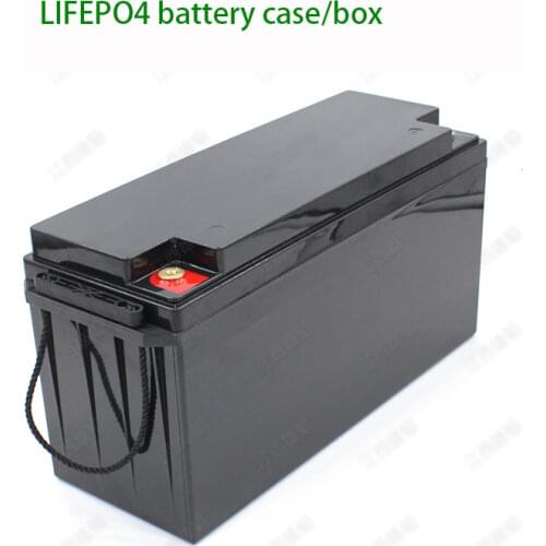 Battery Case Lifepo4 Battery Case 12v 24V 100ah 120/150ah Lifepo4 Batteri Plastic Box Rv Solar Cells Box Diy Lifepo4 Batteri Box