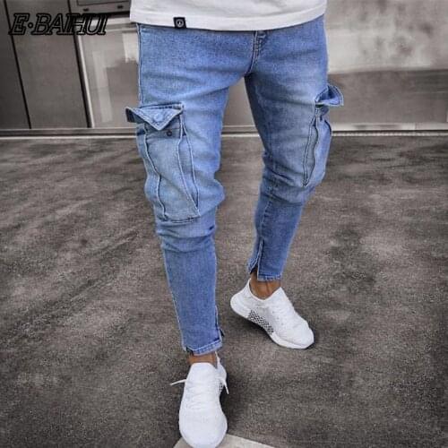 EBAIHUI Straight Jeans For Men