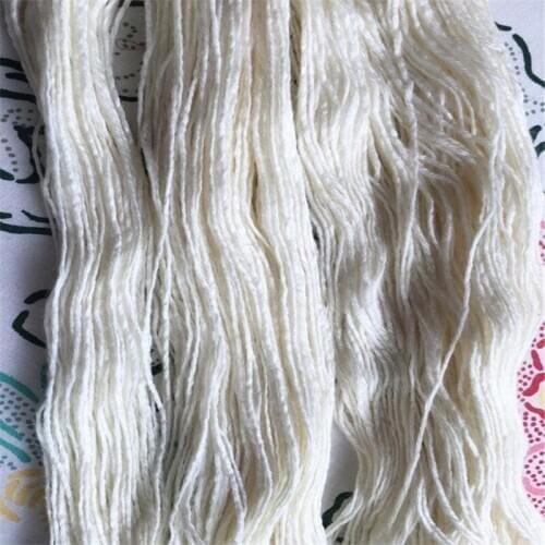 Hank yarn 400g 4pieces/lot merino nylon sock yarn undyed natural white yarn superwash merino sock hand knitting yarn