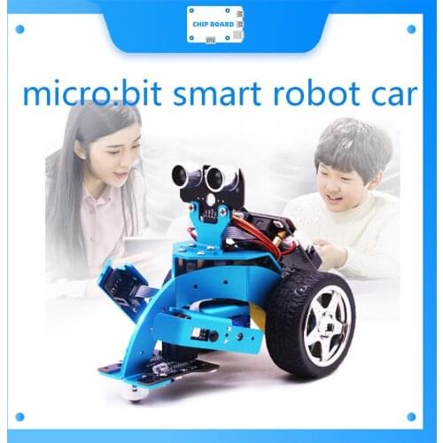 Yahboom hot-sale hellobot education microbit smart robot car for micro bit bbc basic lift&clip with micro:bit