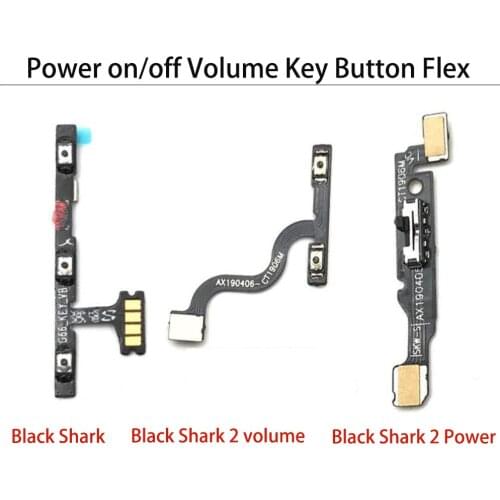 Power on/off Volume Key Button Flex Cable Ribbon For Xiaomi Black Shark 2