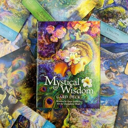 46 Cards Deck Mystical Wisdom Tarot Family Party Board Game English Oracle Card