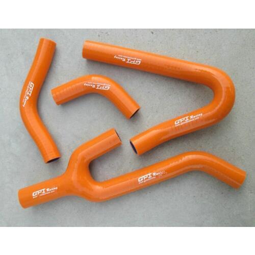 NEW Silicone Radiator Coolant Hose For 1998-2003 KTM 250/300/380 SX/EXC/MXC 380MXC 250SX 300EXC kit 03 99 00 01 02 98