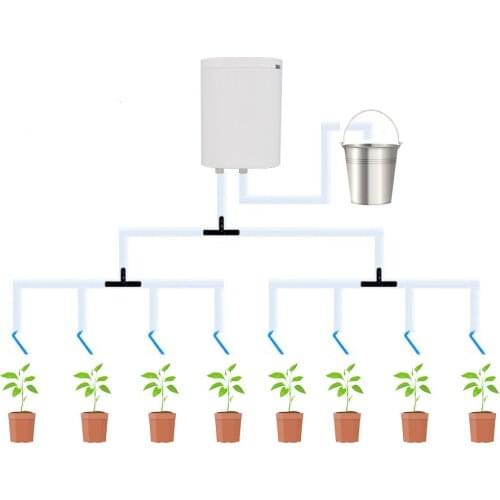 Timer Watering System Kit Automatic Watering Pump Controller Indoor Plants Drip Irrigation Device Intelligent 8 Drip Heads