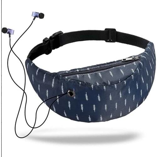 2020 new wasit bag sports belt bag digital printing outdoor belt bag sports travel leisure women bag