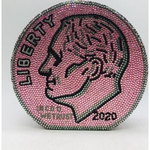 XIYUAN newest Crystal Handbag Rhinestones clutch purse Women Clutch evening Bags Wallets wholesale Purses Party Evening Bags