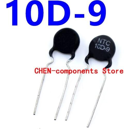 10pcs NTC Thermistor 10D-9
