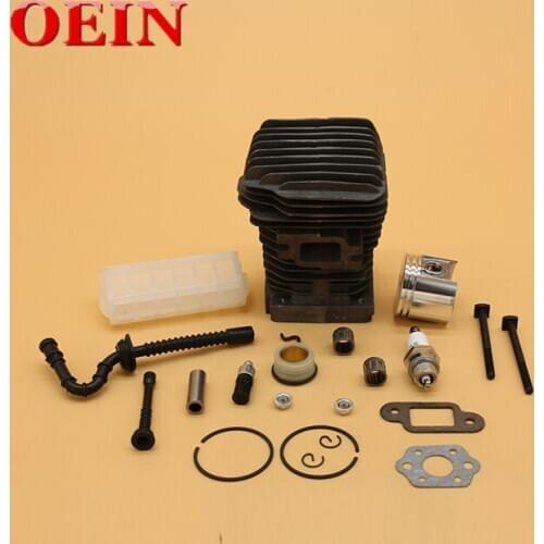 40MM 42.5MM NIKASIL Cylinder Piston Rings Bearing Spark Plug Fit For STIHL 025 MS250 023 MS230 Chainsaw Rebuild Set Spare Parts