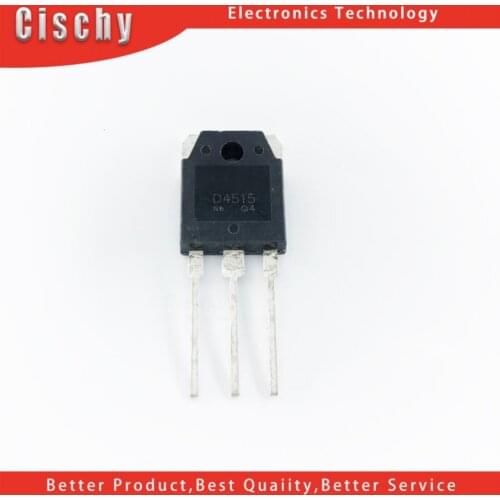 5PCS D4515 3DD4515 2SD4515 TO-247 Power Switch Transistor 15A400V