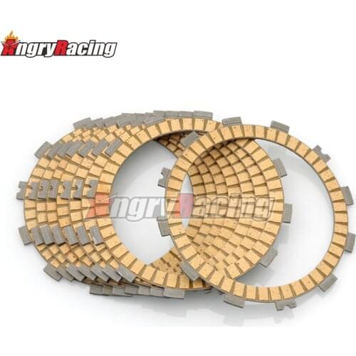 8PCS Paper base Clutch Friction Discs Plates For Suzuki RM 125 RM125 03-09 RM-Z250 RM-Z 250 2020