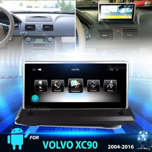 8.8inch Car DVD Player Android Tesla Style 4+64G For Volvo XC90 2004-2016 Car GPS Navigation Stereo Head Unit Multimedia Radio