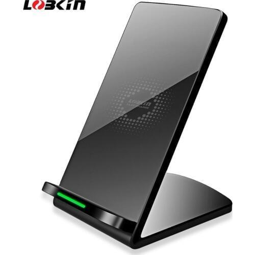 Lobkin QI Wireless Charger Stand For iPhone 11 XR Xs Max Samsung S20 S10 Huawei Fast Charging Pad Dock Station Phone Charger