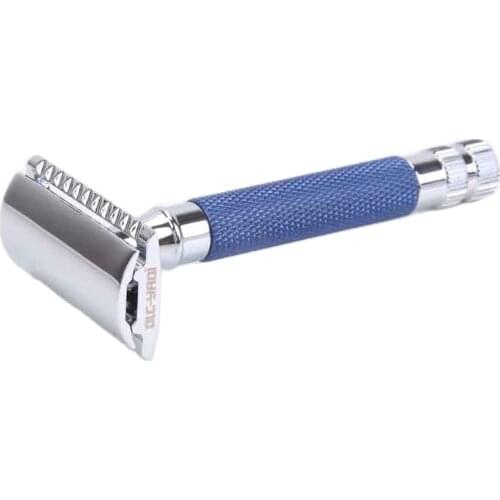 Yaqi Blue Color Brass Heavy Handle Wet Safety Razor
