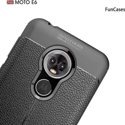 E6 Colorful Soft TPU Cover For cellular Moto E6 Jewelled Carcasa Phone case sFor Estuche Moto cellular Motorola E6 Grid Cases