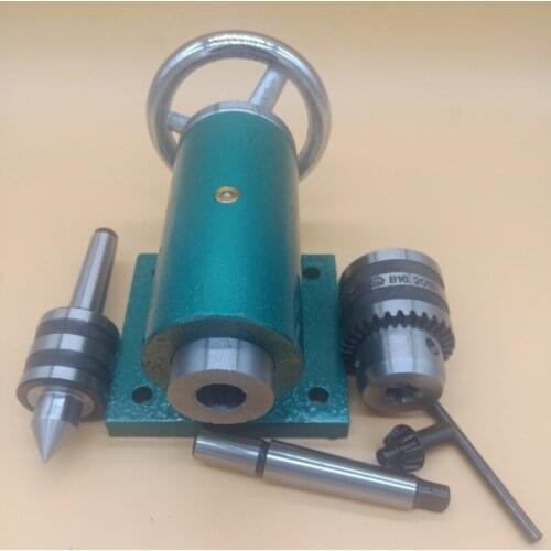 Woodworking Lathe Tailstock Engraving Machine Rotating Shaft Live Center CNC Car Tailstock Rotary Thimble