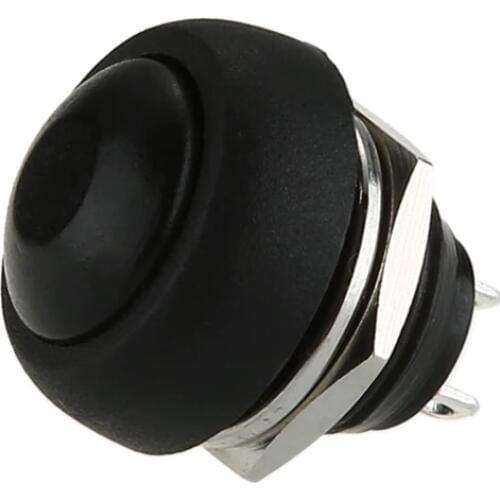 Car Push Button Switches Auto Vehicle Momentary Micro Switch Horn Mini 12V OFF/ON Doorbell Switches for Car