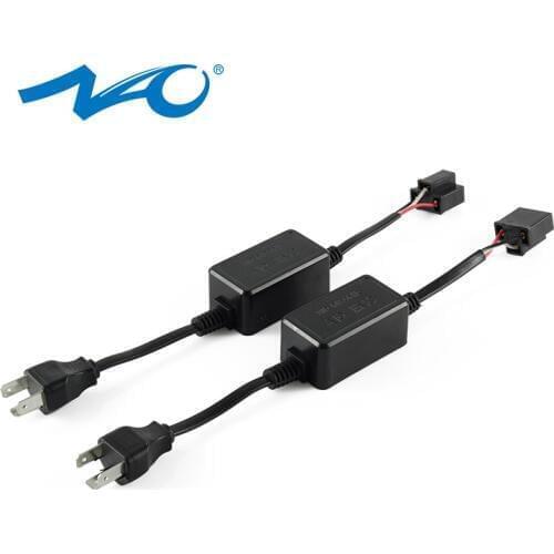 NAO H7 led CANBUS H4 Decoder Error Free H11 HB3 HB4 H1 H3 9005 9006Car Warning Canceller Error Capacitor for led headlight