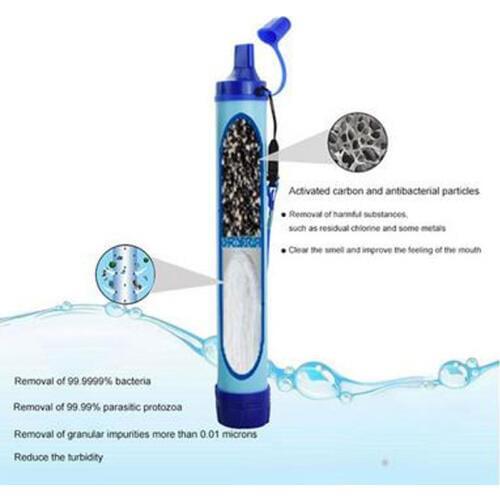 NEW Outdoor Water Purifier Camping Hiking Emergency Life Survival Portable Purifier Water FilterPortable Water Filter Personal