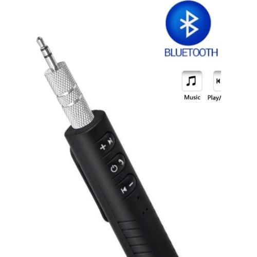 Lavalier Bluetooth Receiver 3.5mm Bluetooth Audio Receiver Treadmill Audio AUX Car Bluetooth Adapter Earphone PCMP3 Speaker
