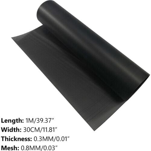 1M X 30cm 0.3mm Thickness DIY Computer Mesh Cooler Dust Filter -Network Net Case Dustproof Cover Chassis Dust Cover PVC PC Case