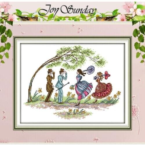 Hurricane Patterns Counted Cross Stitch 11CT 14CT Cross Stitch Set Wholesale Cross-stitch Kit Embroidery Needlework home decor