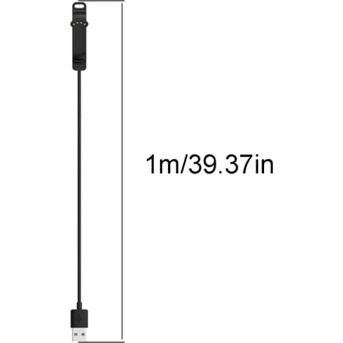 Smart Watch USB Charging Cable For Polar Unite Without Magnetic Dock Base 100cm X7JB