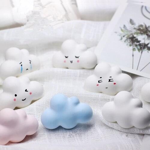 1pcs 3D Cloud Shape Chocolate Silicone Mold Mousse Fondant Ice Cube Pudding Candy Soap Candle Molds Baking Cake Decoration Tool