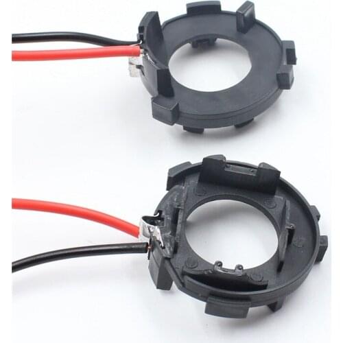 FSYLX 20PCS H7 LED clip retainer adapter for golf 7 Car Led Headlight Bulb H7 Adaptor Holder Base socket for VW GOLF 7