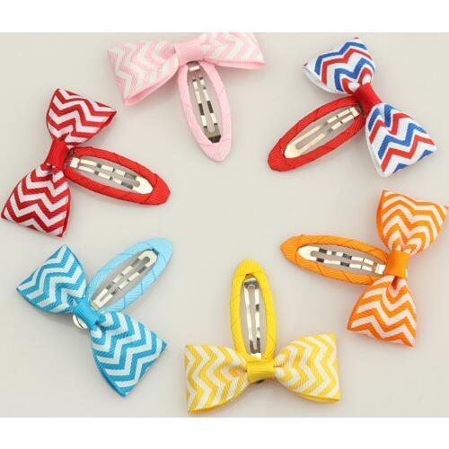 32pcs/set Children Sweet Bobby Pins Mini Bows Hair Clips Shock Lightning Shape Hairbow Girls Lovely Hairpins Barrettes Head Wear