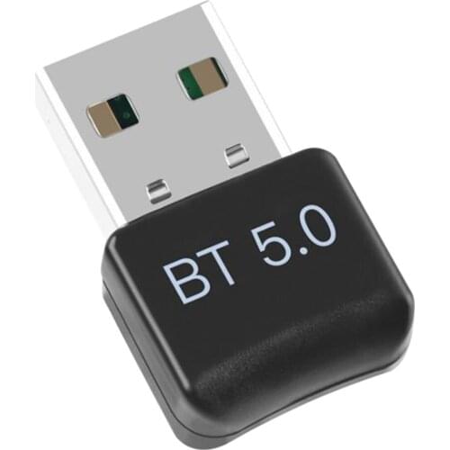 Bluetooth 5.0 Dongle Adapter USB Wireless Bluetooth Transmitter Receiver Support Windows 7/8/10 (32-Bit and 64-Bit)