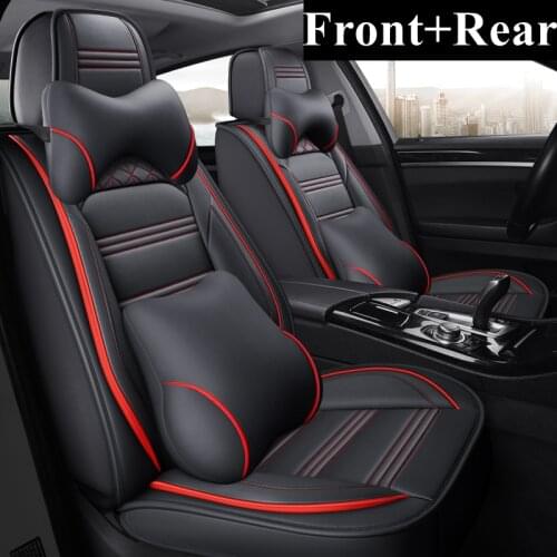 Car Seat Cover set for Mitsubishi Lancer-EX Outlander Pajero ASX Zinger Fortis Galant Cross Endeavor L200 COLOLT car accessories