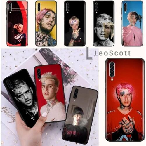 Hip Hop Rapper Lil Peep Phone Case For Samsung A20 A30 30s A40 A7 2018 J2 J7 prime J4 Plus S5 Note 9 10 Plus