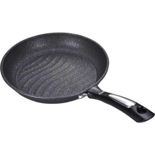 26CM Cast Iron Non-Stick Frying Pan Induction Cooker Use Fire Cooking Coating Wok Home Egg Pancakes Saucepan Stir Fry Pot Pan